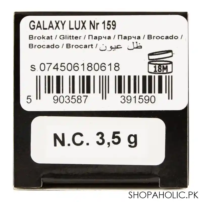 vipera galaxy luxury glitter eyeshadow, nr 159 image3