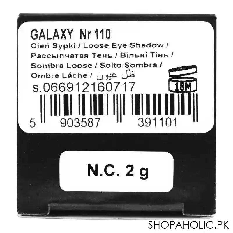 vipera galaxy sparkle loose eyeshadow, nr 110 image4