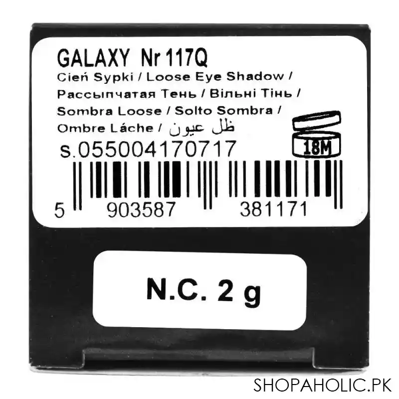 vipera galaxy sparkle loose eyeshadow, nr 117q image4