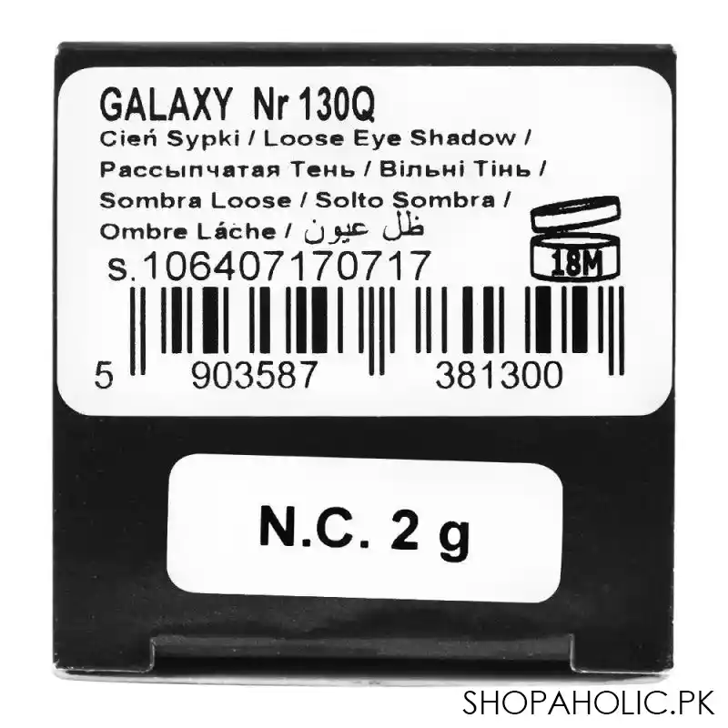 vipera galaxy sparkle loose eyeshadow, nr 130q image4