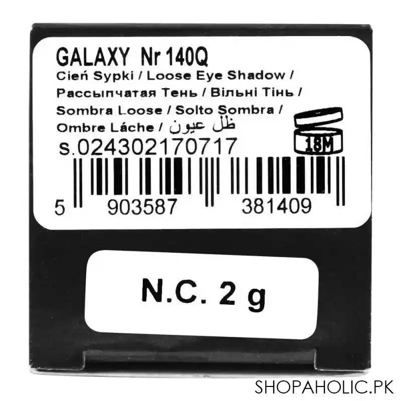 vipera galaxy sparkle loose eyeshadow, nr 140q image4
