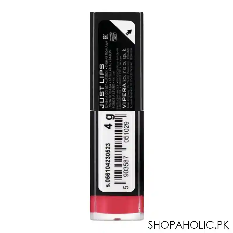 vipera just lips lipstick, 02, 4g image2