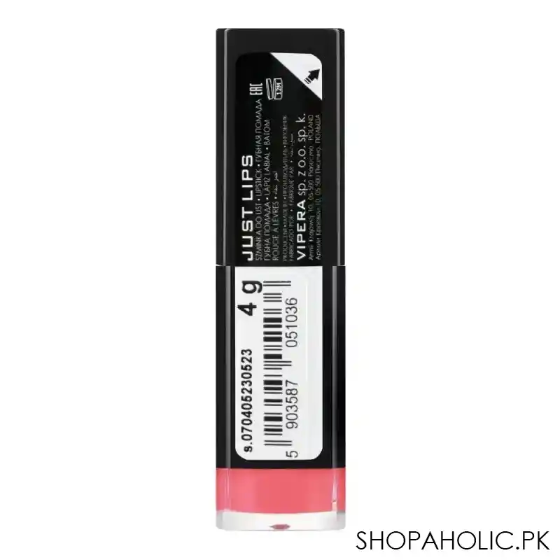 vipera just lips lipstick, 03, 4g image2
