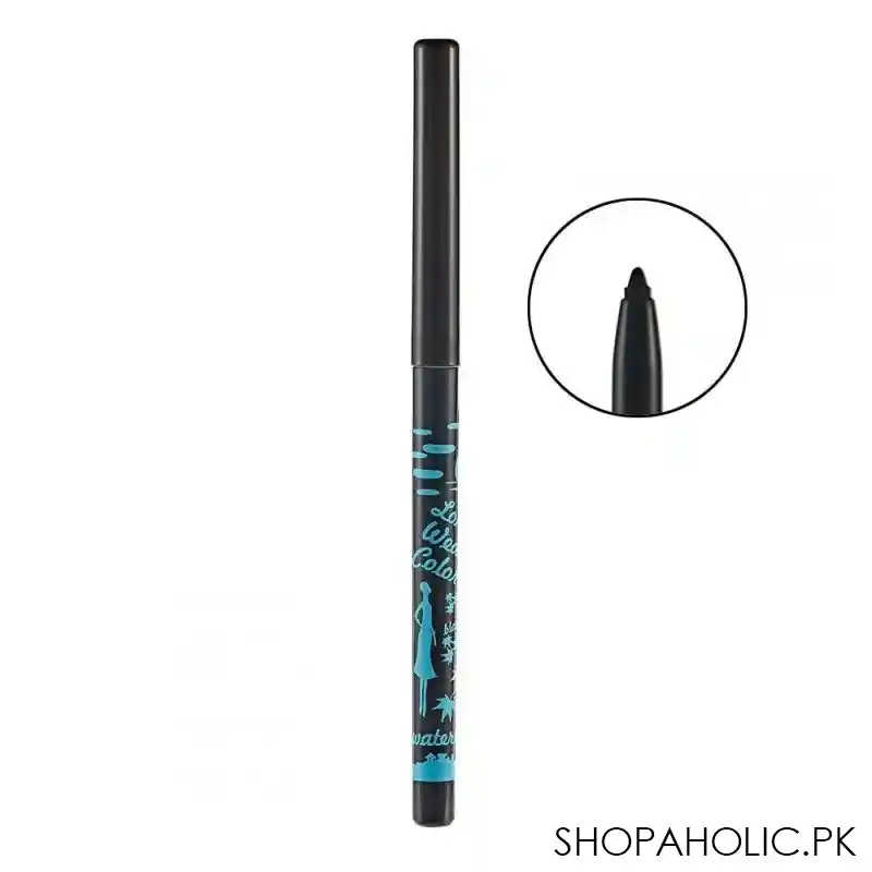 vipera long wearing color waterproof eye & brow liner black basalt main image