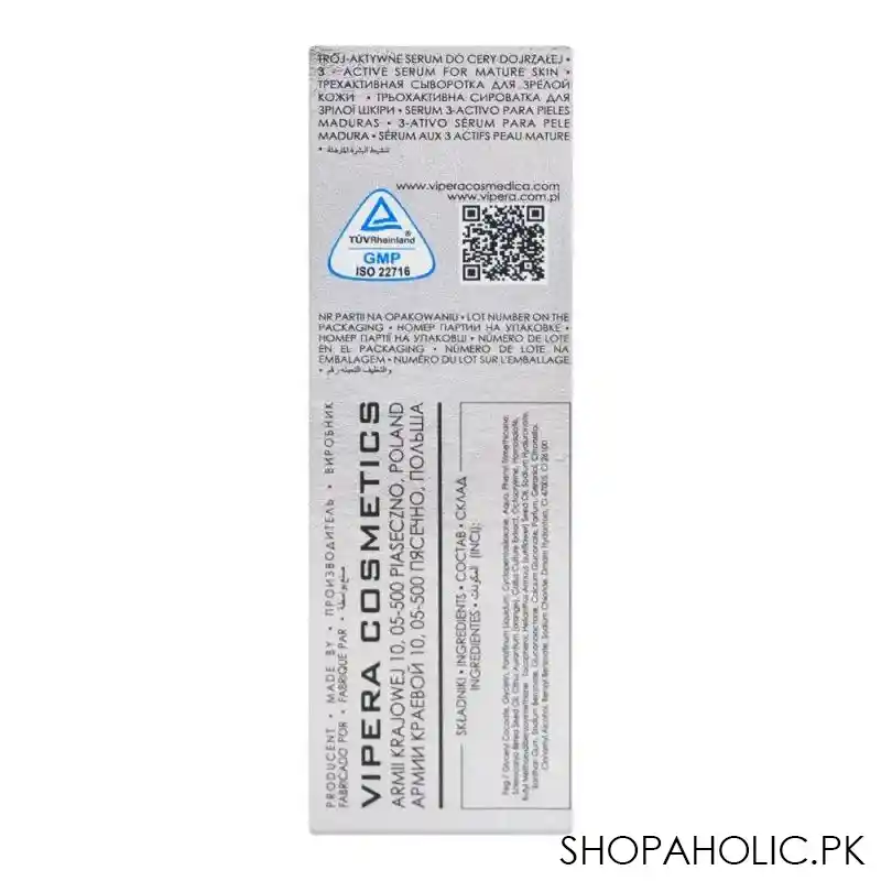 vipera meso therapy stem cells hyaluronan marula oil, 15ml image3