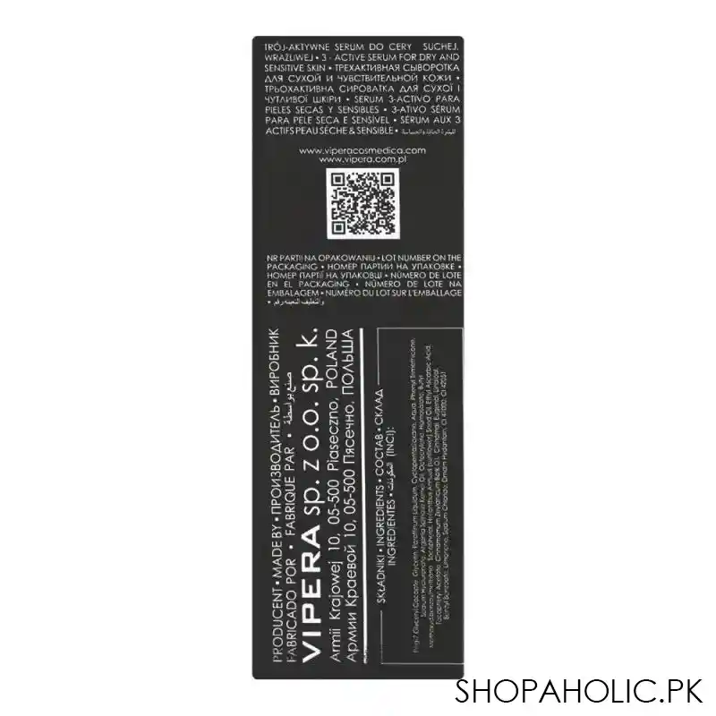 vipera meso therapy vitamin c argan oil hyaluronan serum, 15ml image3