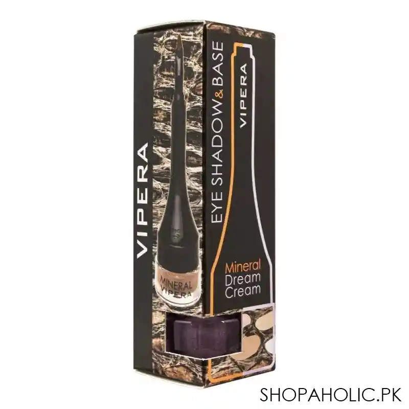 vipera mineral dream cream eyeshadow & base, 201 wild plum image2