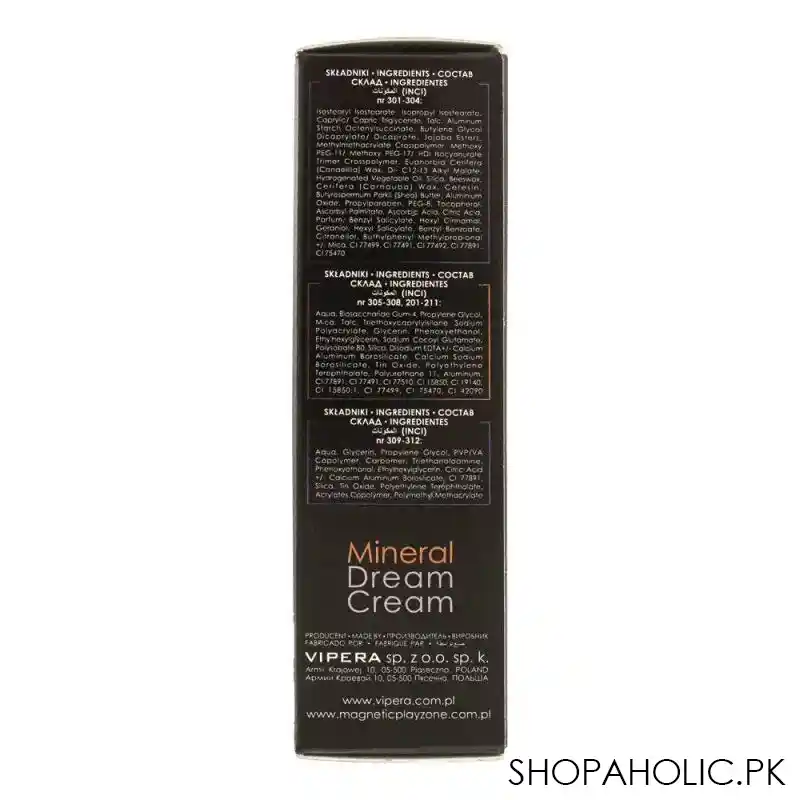 vipera mineral dream cream eyeshadow & base, 201 wild plum image4