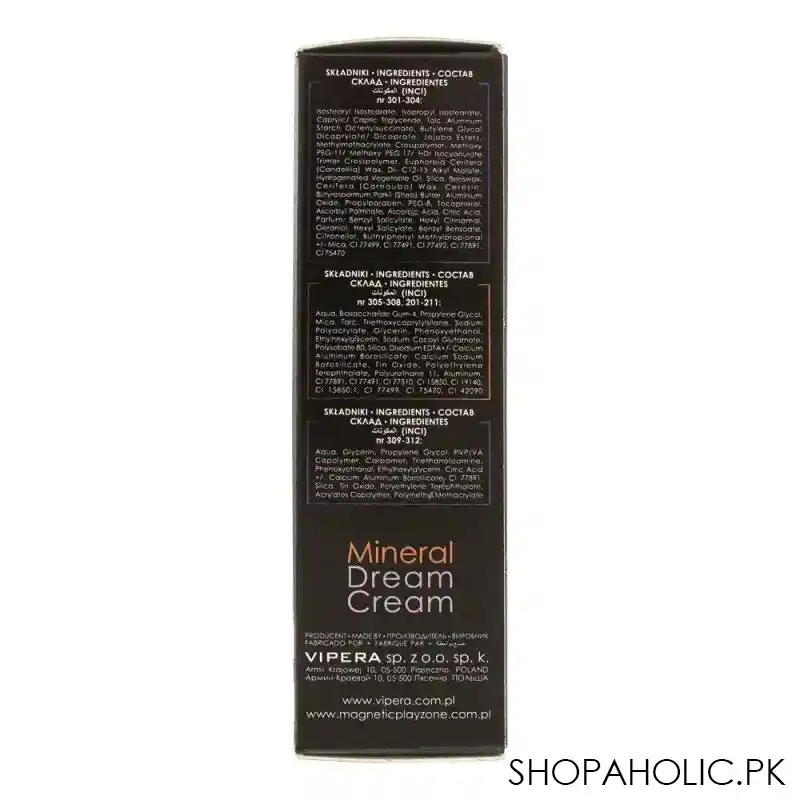 vipera mineral dream cream eyeshadow & base, 202 jungle orchids image4