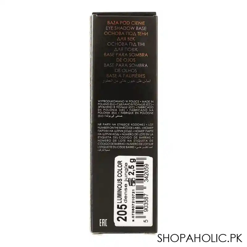 Vipera Mineral Dream Cream Eyeshadow & Base, 205 Dense Jungle - Image 2