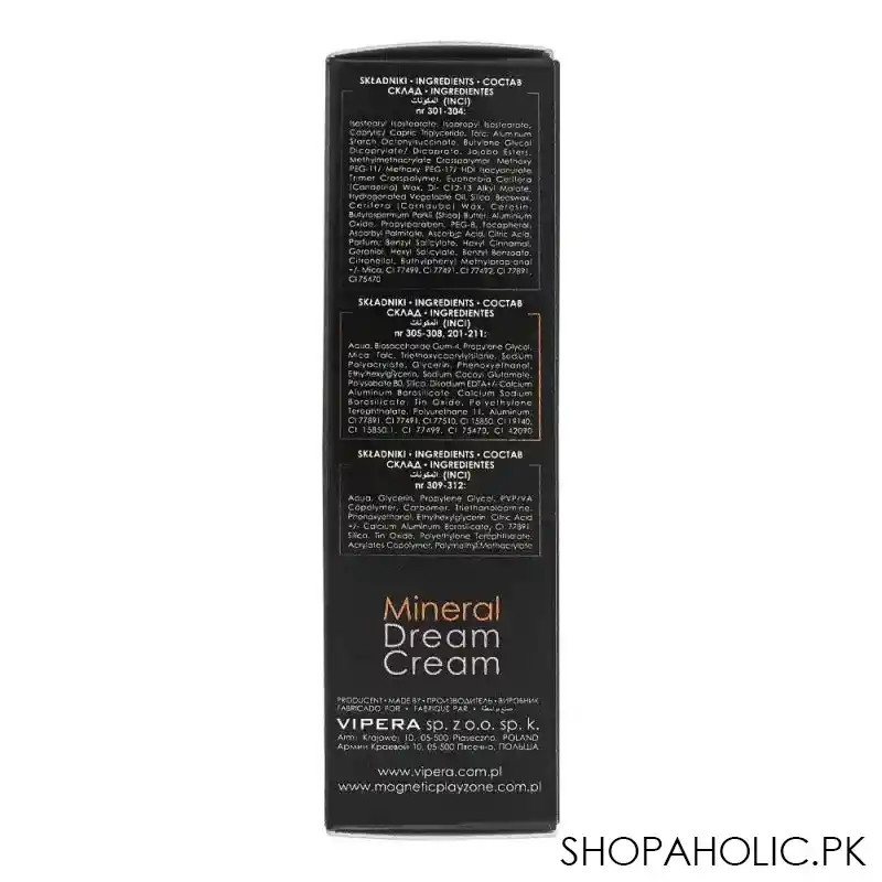 vipera mineral dream cream eyeshadow & base, 308 vibrant image4