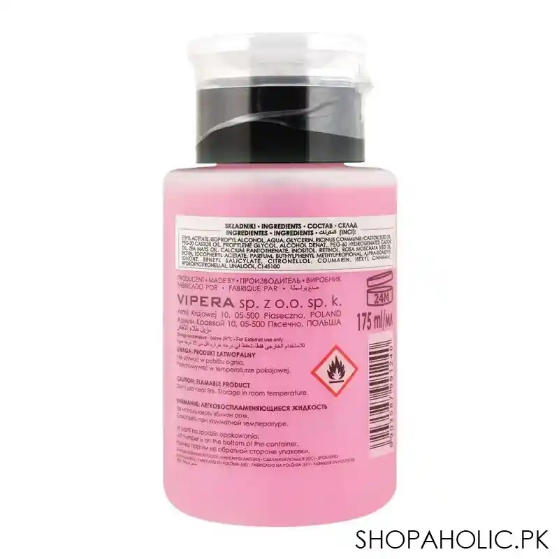 vipera revita nail polish remover, 175ml image2