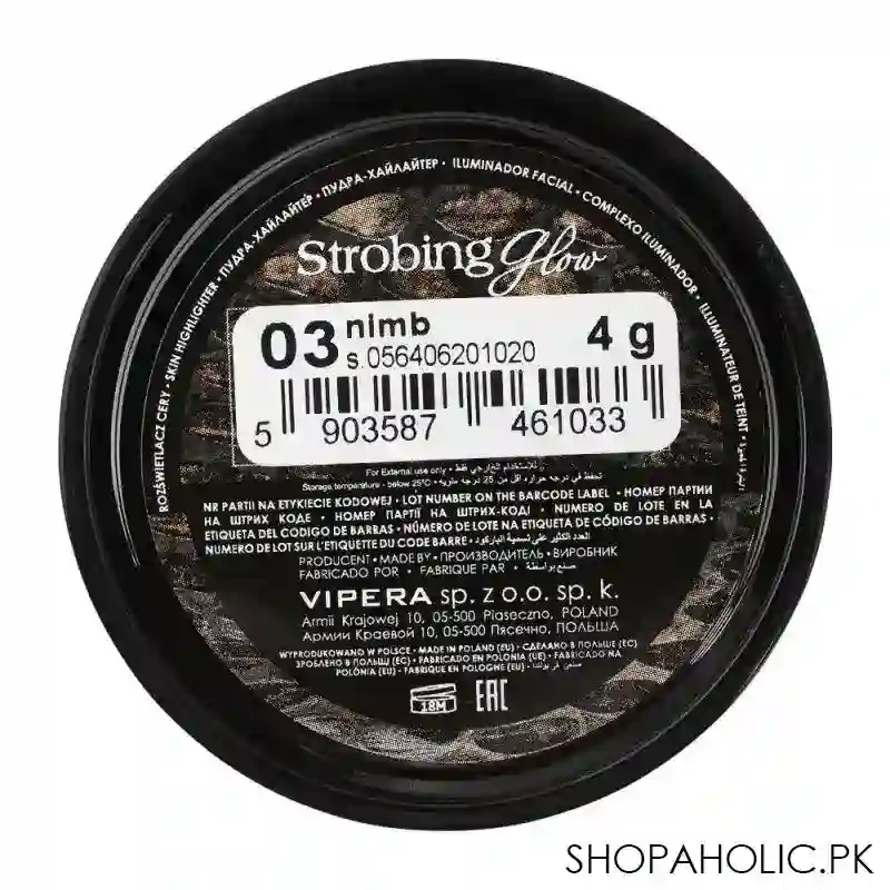 vipera strobing glow highlighter, 03 nimb image3