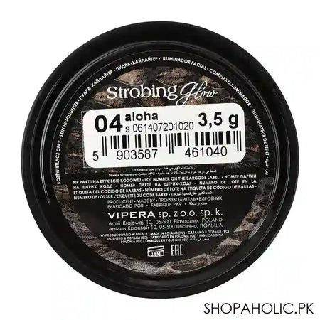 Vipera Strobing Glow Highlighter, 04 Aloha - Image 2