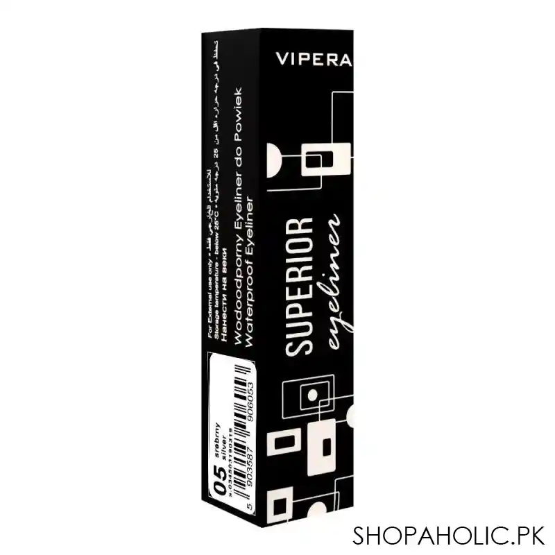 vipera superior eyeliner, 05 silver image2