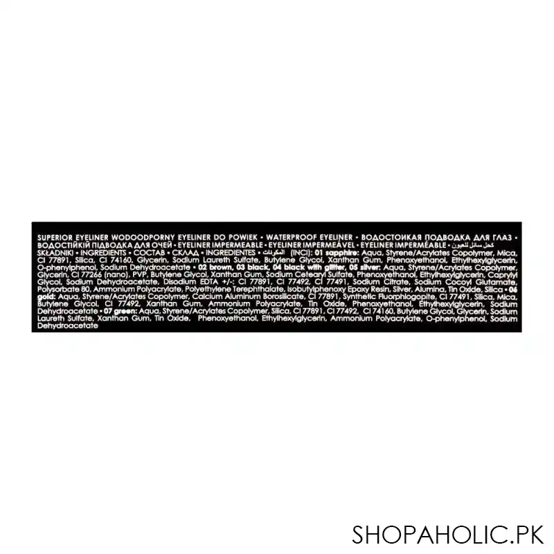 vipera superior eyeliner, 06 gold image5
