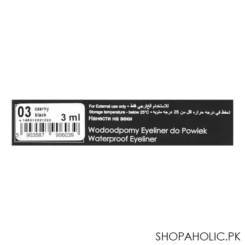 vipera superior eyeliner no. 3, czarny black, 3ml image5