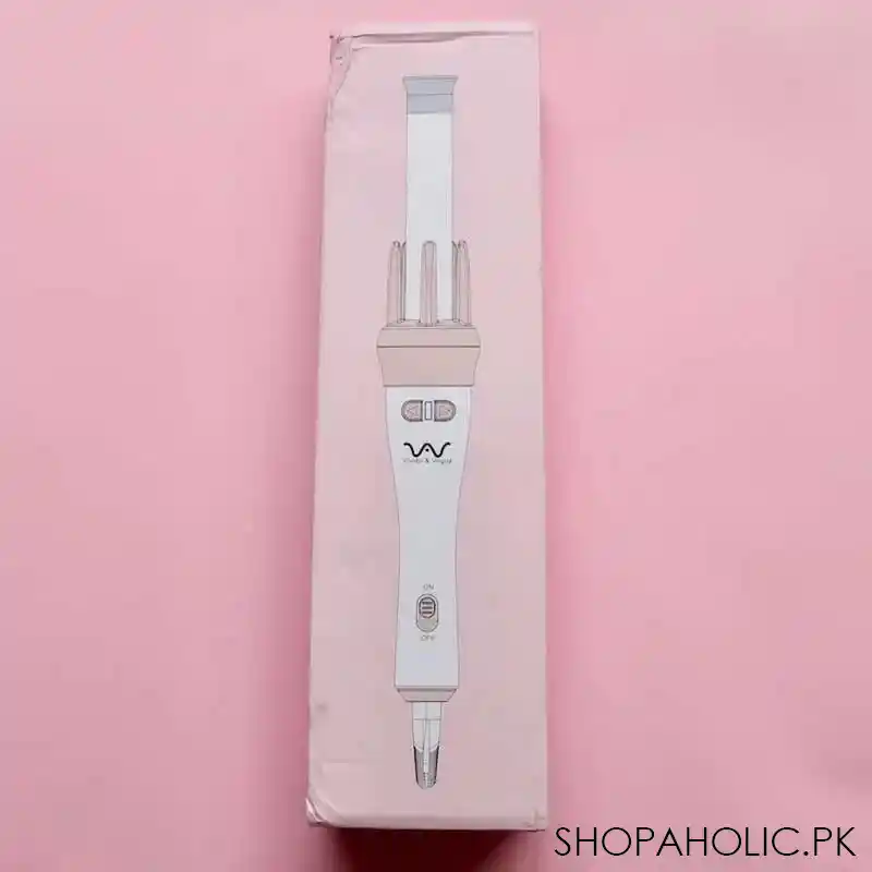 vivid and vogue automatic hair curler and rotating hair styling wand image6