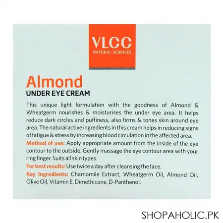 vlcc natural sciences almond under eye cream 15g image3