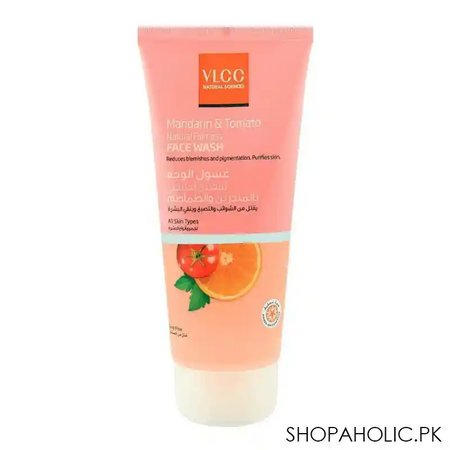 vlcc natural sciences  mandarin & tomato natural fairness face wash 150ml main image