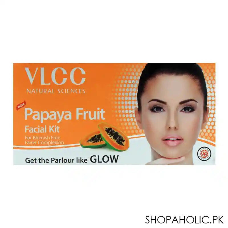 VLCC Natural Sciences Papaya Fruit 6 Step Facial Kit 60g - Main Image