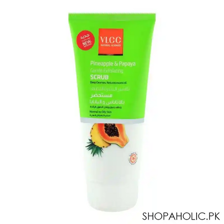 vlcc natural sciences pineapple & papaya gentle exfoliating face scrub 150ml main image