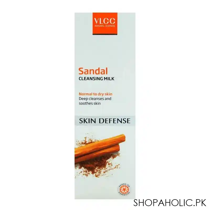 vlcc natural sciences sandal cleansing milk 100ml image2