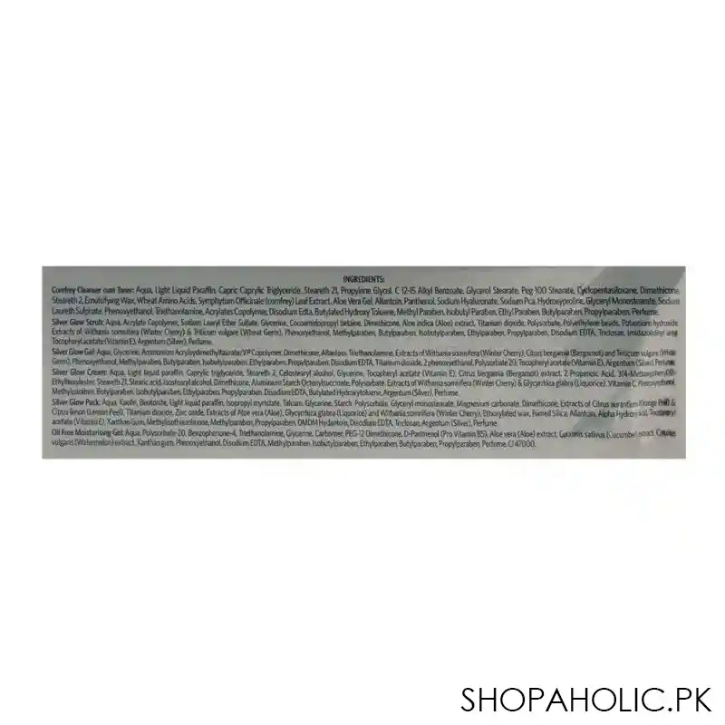 vlcc natural sciences silver 6 step facial kit 60g image3