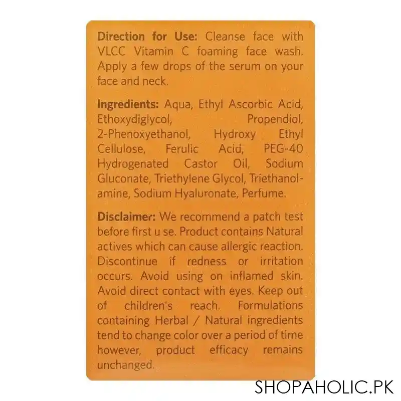 vlcc natural sciences vitamin c glow boost serum, 30ml image3