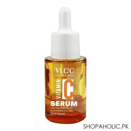 vlcc natural sciences vitamin c glow boost serum, 30ml main image