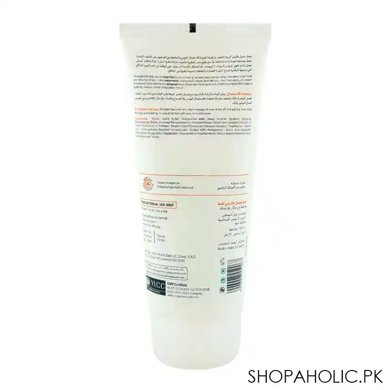 vlcc natural sciences watermelon & bergamot gentle exfoliating face wash 150ml image2