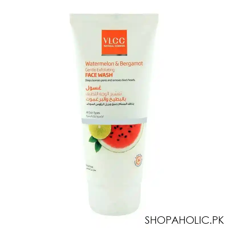 vlcc natural sciences watermelon & bergamot gentle exfoliating face wash 150ml main image