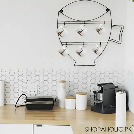 wall 6 hooks cup holder main image
