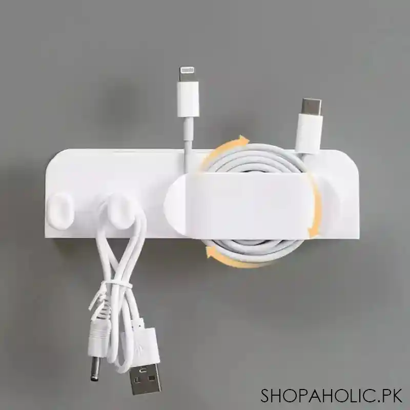 wall mount phone plug holder image2