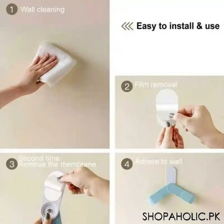 wall mounted adjustable folding pot cover and lid holder image3