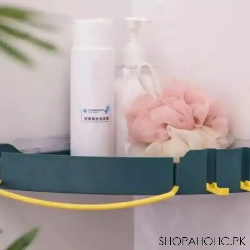 wall mounted bathroom shower storage rack image3