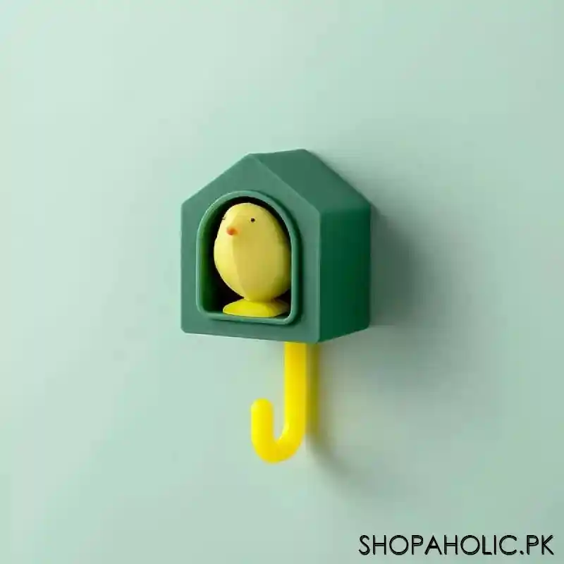 wall mounted cute movable bird hook (1 piece) image3