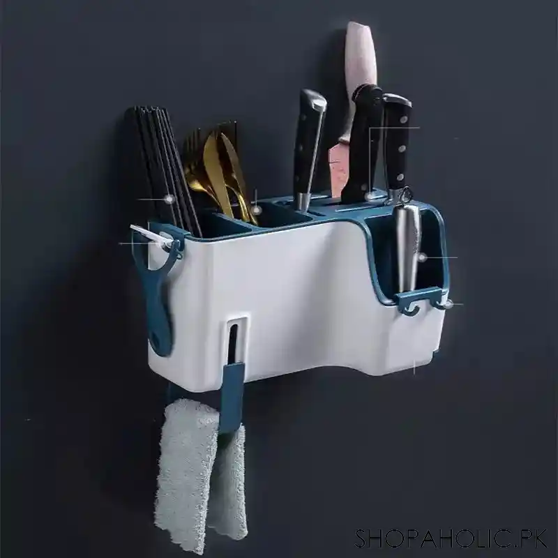 wall mounted kitchen utensils holder image3