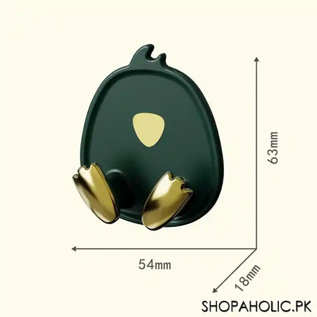wall mounted multipurpose cute bird plug holder image2