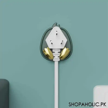 wall mounted multipurpose cute bird plug holder main image