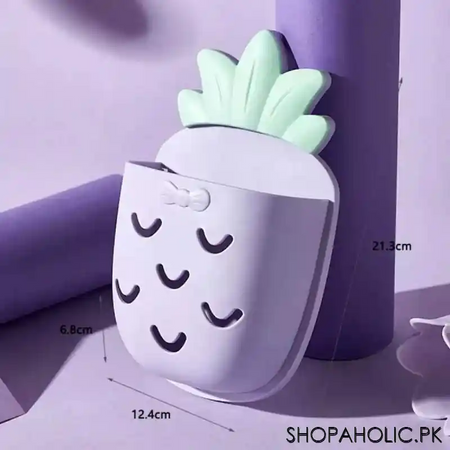 wall mounted pineapple storage rack organizer image2