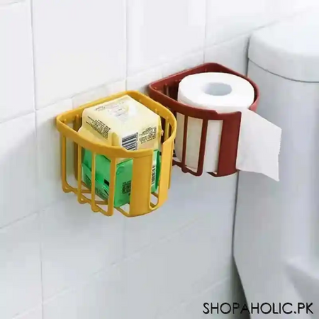 wall mounted toilet tissue paper holder image2