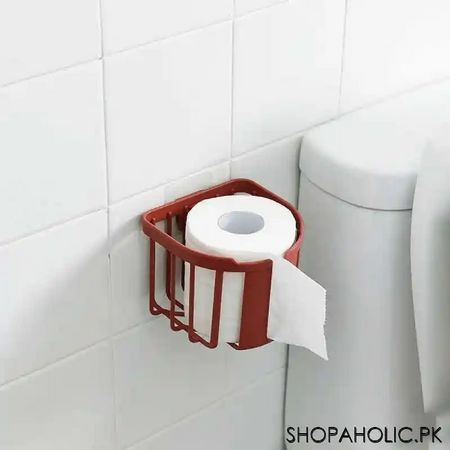 wall mounted toilet tissue paper holder image3