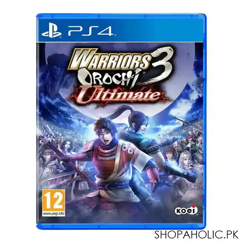 warriors orochi ultimate 3   playstation 4 (ps4) main image