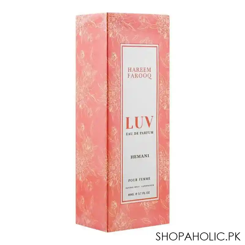 wasim badami hareem farooq luv pour femme eau de parfu, for women, 100ml main image