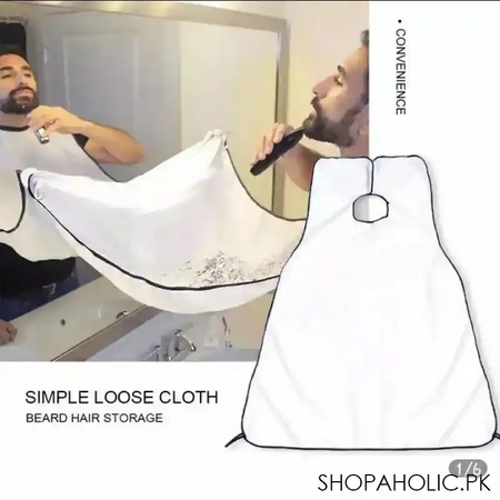 waterproof male beard apron image3
