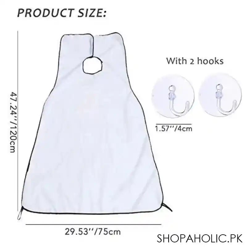 waterproof male beard apron image4
