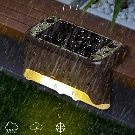 waterproof solar led wall light outdoor image2