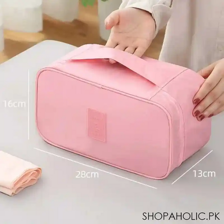 waterproof travel pouch organizer for personal undergarments bag case image3