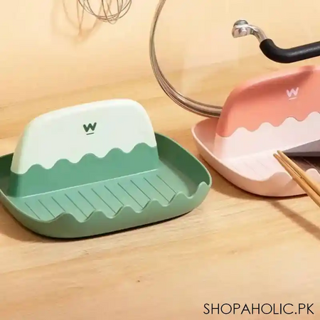 wave plastic pot lid holder image3